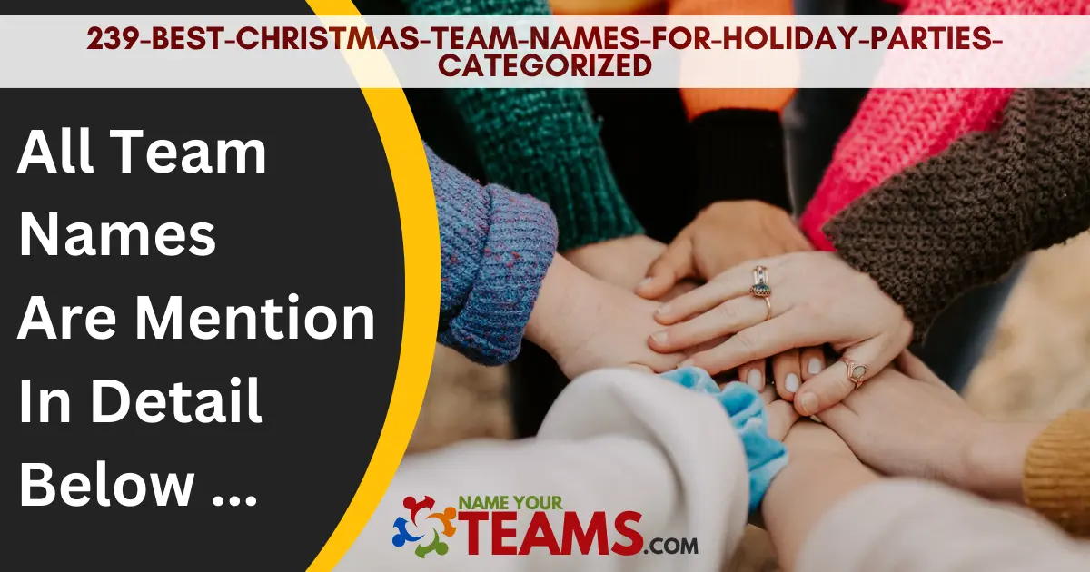 239-best-christmas-team-names-for-holiday-parties-2024