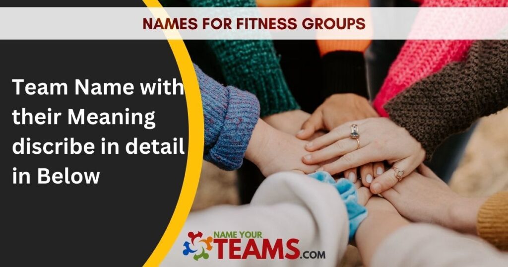 Names For Fitness Groups