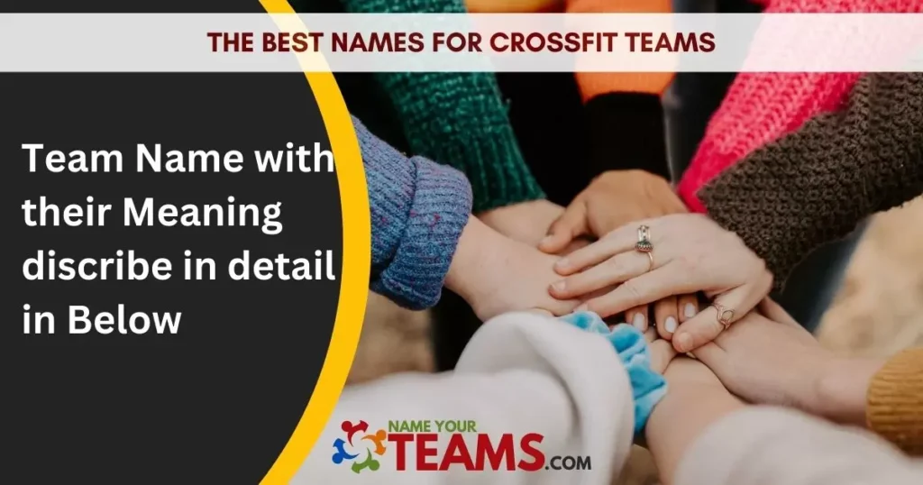 The Best Names For CrossFit Teams