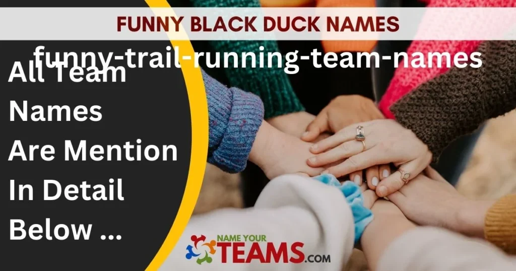 Funny Black Duck Names