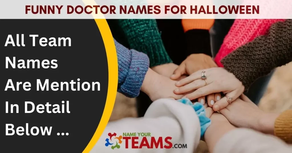 Funny Doctor Names for Halloween