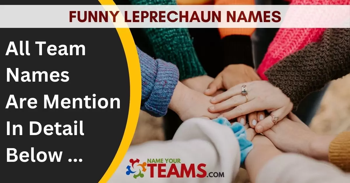 Funny Leprechaun Names